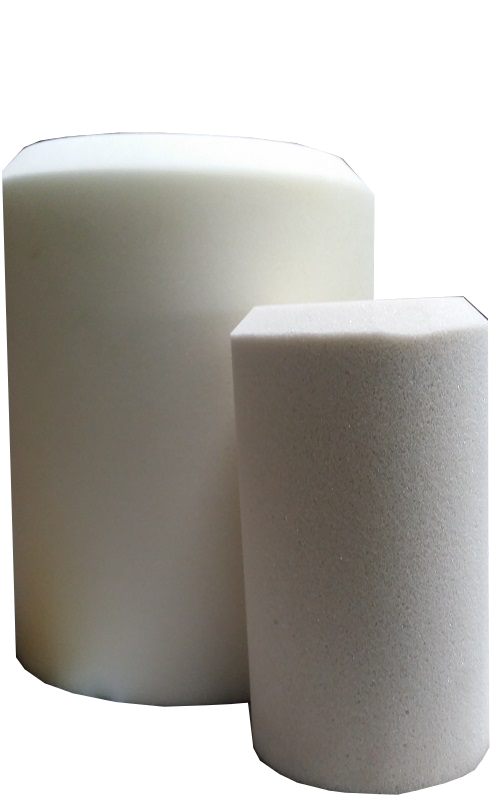 OBUS MOUSSE POLYETHER PE32 CAL25 DENSITE 30 D30 X L60MM