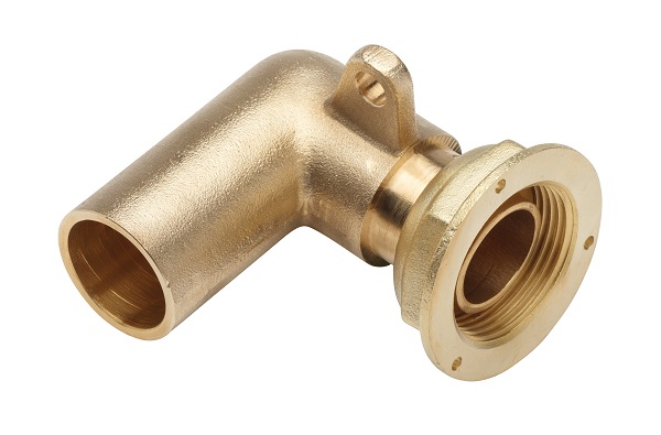 RACCORD 90° COMPTEUR ECROU 6/20 - CU22 (OREILLE FIXATION) NF540 COU101