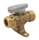 ROBINET INSTALLATION INT. JPG DN12  DM 1/2" A  PATTE (SACHET) NF078 ROB701