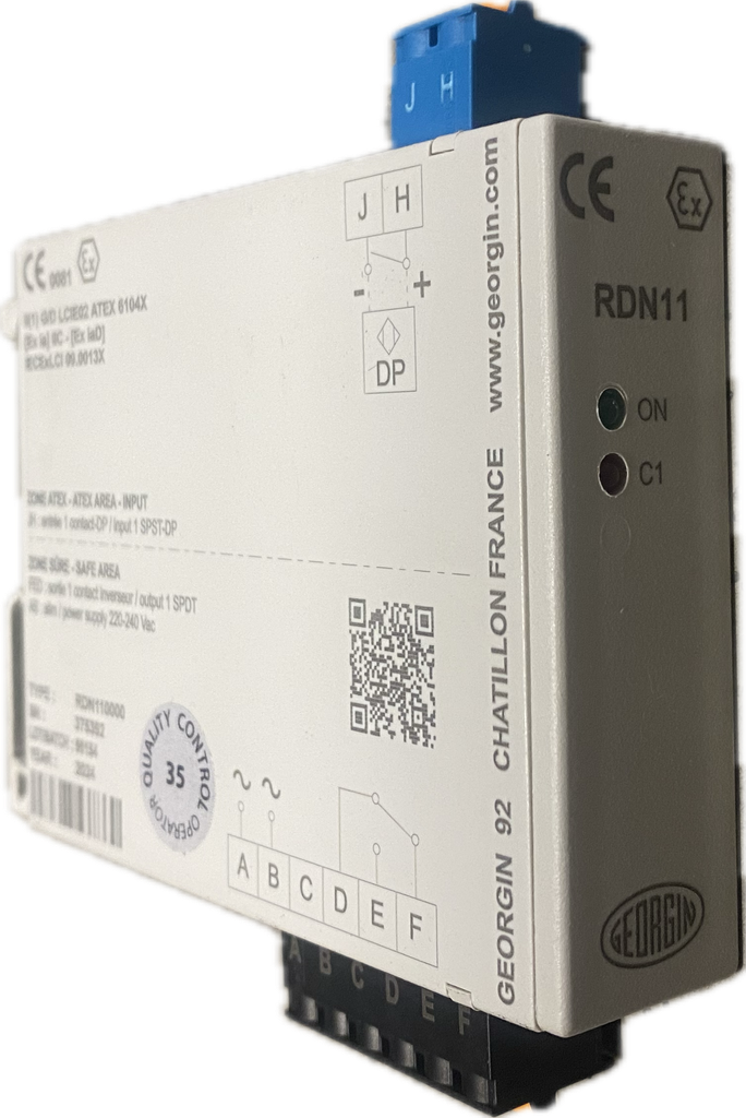 RELAI INTRINSEQUE TELERELEVE CPT GAZ 1 VOIE 24VCC (MODBUS)
