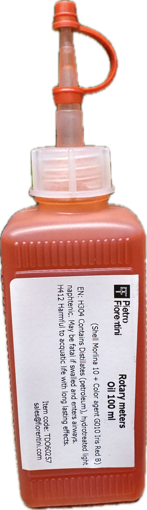 FLACON HUILE POUR COMPTEUR PISTON ROTATIF - 100ML