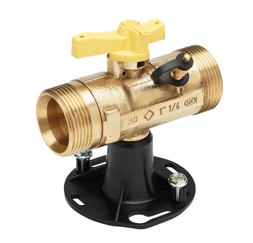 [BAN09112332] ROBINET GRDF TYPE E JSC DN32 DM1"1/2 SOCLE+PRISE D'ESSAI NF078 ROV115 8403127