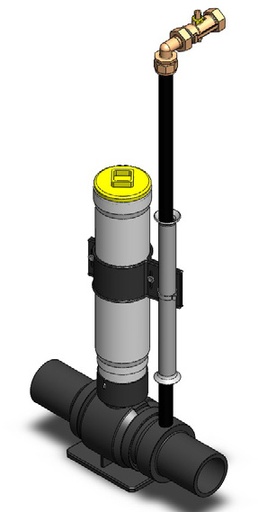 [BAN15510160] VANNE DECOMPRESSION PE 160 MONO-PURGE 32 EQUIPEE 8403732