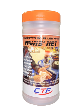 [SAUATF00001004] LINGETTES NETTOYANTES MAINS’NET NON TOXIQUES SS RINCAGE 200X300MM (BOITE DE 80)