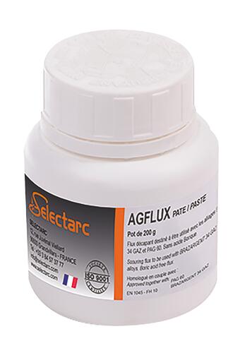 [SLCFLAGF/G0200] FLUX DECAPANT AGFLUX POUR BRASURE PAG60 ATG N°1530 POT 200GR §